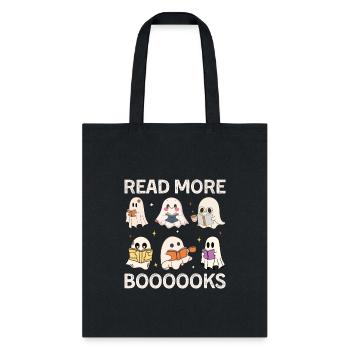 Read More Boooooks Reading - Tote Bag - black - Front