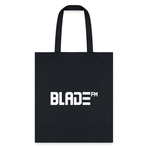 White BladeFM Logo - Tote Bag