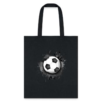 soccer ball - Tote Bag - black - Front