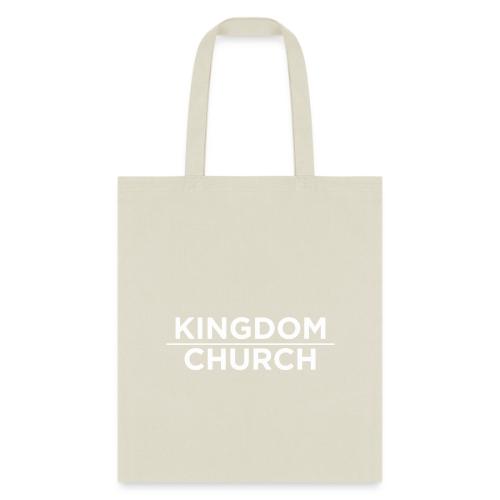 KingdomOverChurchWhite - Tote Bag
