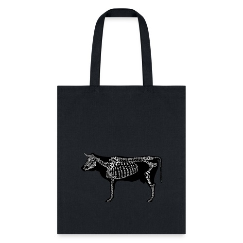 Skeleton Cattle - Tote Bag