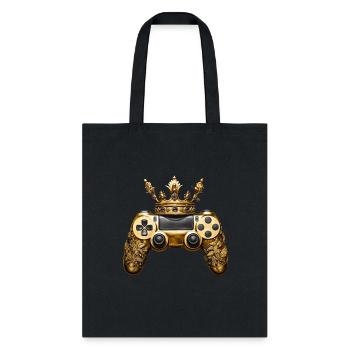 golden controller - Tote Bag - black - Front