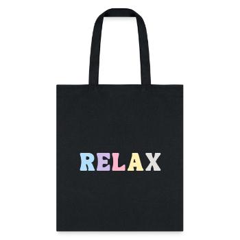 Relax - Tote Bag - black - Front