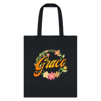 Religious Christian Inspirational Gift - Tote Bag - black - Front