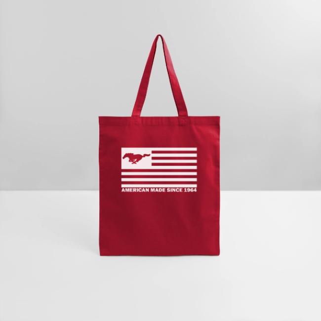 Mustang Flag white