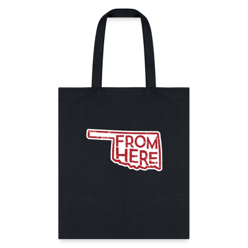 From Here Oklacrimson - Tote Bag