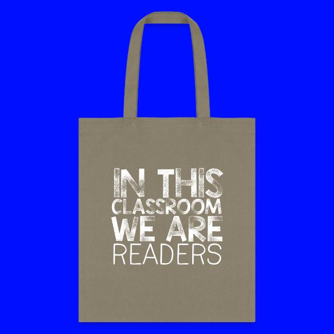 In This Classroom We Are Readers Teacher Pillow
