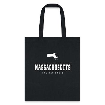 Massachusetts - Tote Bag - black - Front