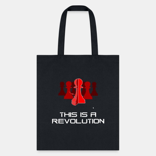 This is a Revolution. 3D CAD. Red, Ominous - Tote Bag