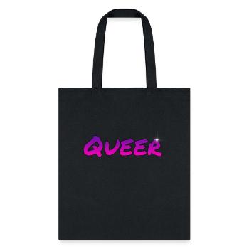 queer - Tote Bag - black - Front
