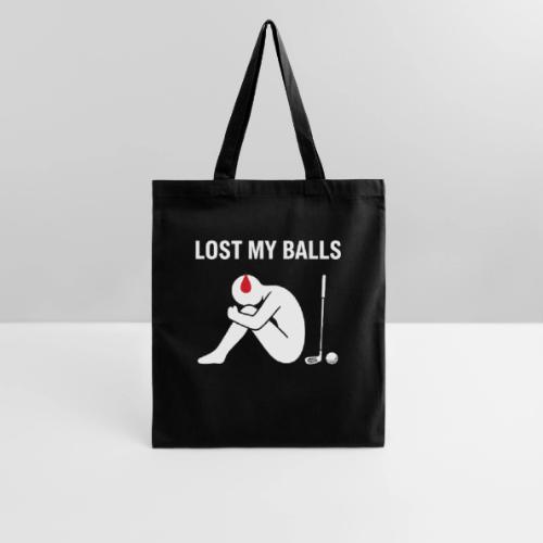 Lost My Balls Rude Humor Golfer Quote - Tote Bag