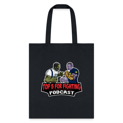 Top 5 for Fighting Logo - Tote Bag