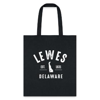 Lewes Delaware - Tote Bag - black - Front