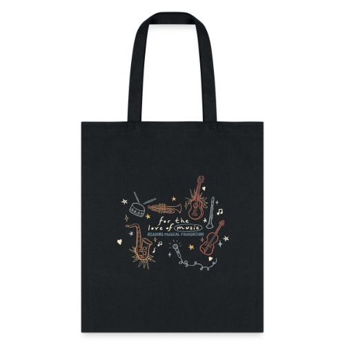 RMF Instrument Doodle Design - Tote Bag