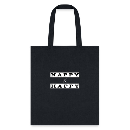 Nappy and Happy - Tote Bag