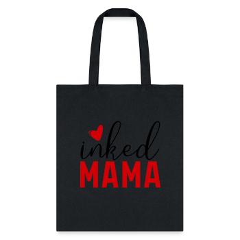 Inked mama - Tote Bag - black - Front