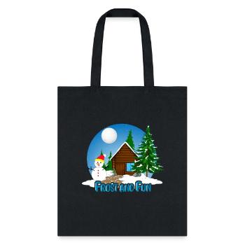Frost and Fun - Tote Bag - black - Front