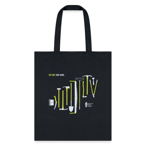 Get Out. Give Back. Trail Tool Arrangement - Tote Bag