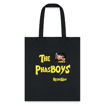 RichieWap - Vibes only - The PhasBOYS - Tote Bag - black - Front