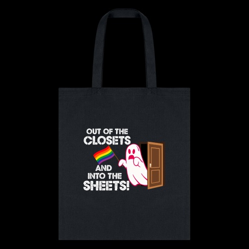 Out of the Closets Pride Ghost - Tote Bag