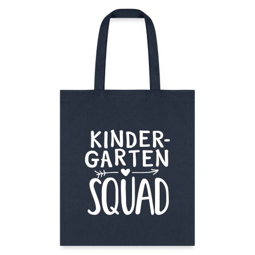 Kindergarten Squad Teacher Team T-Shirts - Tote Bag