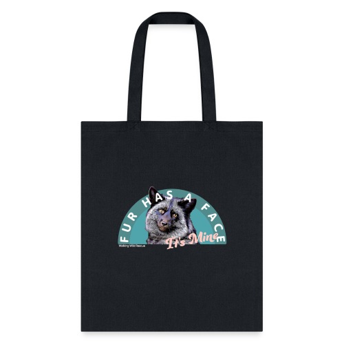 Fur Has a Face - Featuring Fiddle Fox - Tote Bag
