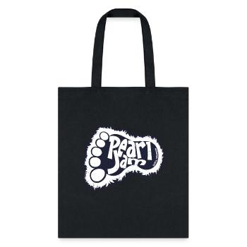 sasquatch footprint - Tote Bag - black - Front