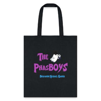 Benjamin Michael Gamer- Ghost - The PhasBOYS - Tote Bag - black - Front