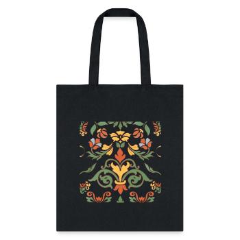 tshirt flowers gifts for all occasions - Tote Bag - black - Front