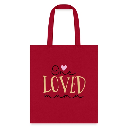 One Loved Mom | Mom And Son T-Shirt - Tote Bag