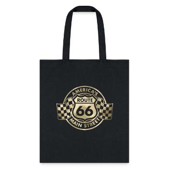Route 66 America'S Main Street Glam - Tote Bag - black - Front