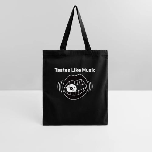 Tastes Like Music Standard Logo (B&W) - Tote Bag