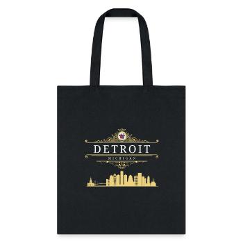 Detroit Michigan - Tote Bag - black - Front