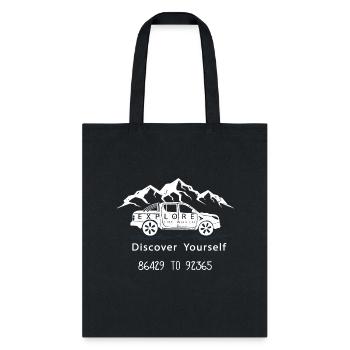 Discover Yourself - Tote Bag - black - Front