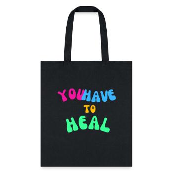 HEAL - Tote Bag - black - Front