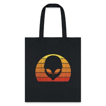 Alien Head Humor Believe Ufo Alien - Tote Bag - black - Front