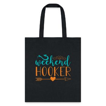 weekend HOOKER 01 - Tote Bag - black - Front