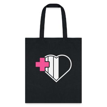 Healing Heart - Tote Bag - black - Front