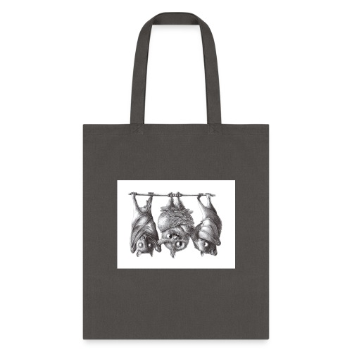 Vampire Owl with Bats - Tote Bag