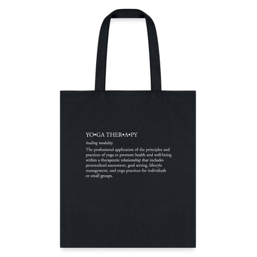 IAYT & Yoga Therapy Definition - Tote Bag