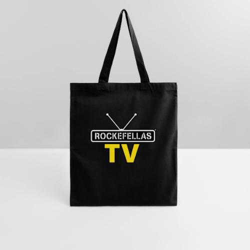 Rockefellas TV Outlined Logo Tee - Tote Bag