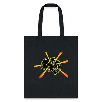 brain - Tote Bag - black - Front