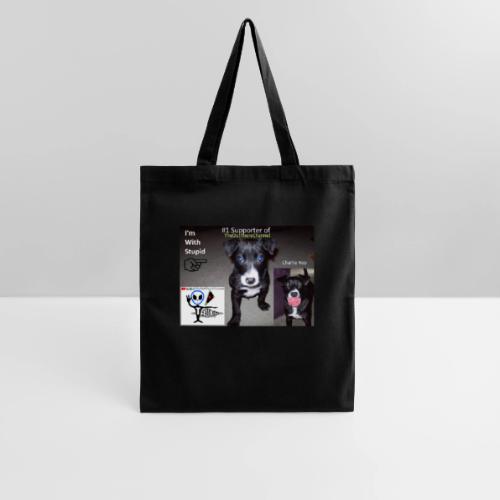 OTchanCharlieRoo with Crew Back Logo - Tote Bag