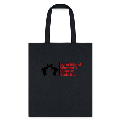 LIWFC Logo - Black and Red - Tote Bag