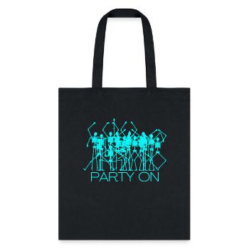 Bone Party - Tote Bag - black - Front