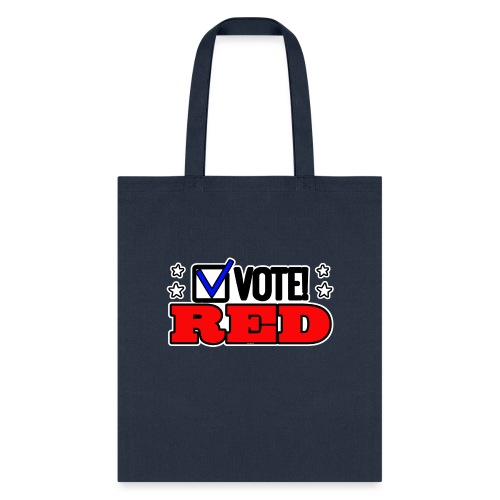 VOTE RED - Tote Bag