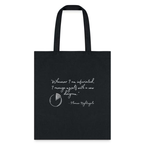Revenge with a Diagram (Dark) - Tote Bag
