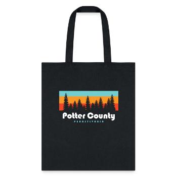 Potter Coy Pa Pennsylvania Woods Trees - Tote Bag - black - Front