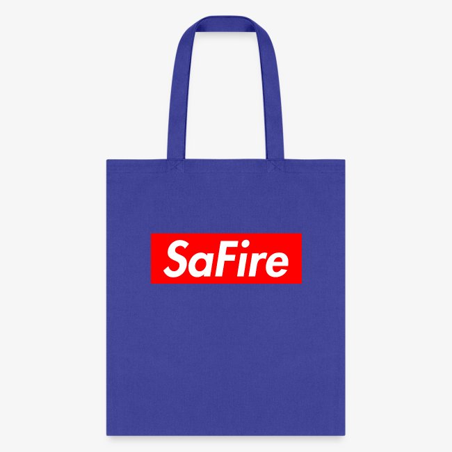 SaFire box logo tee