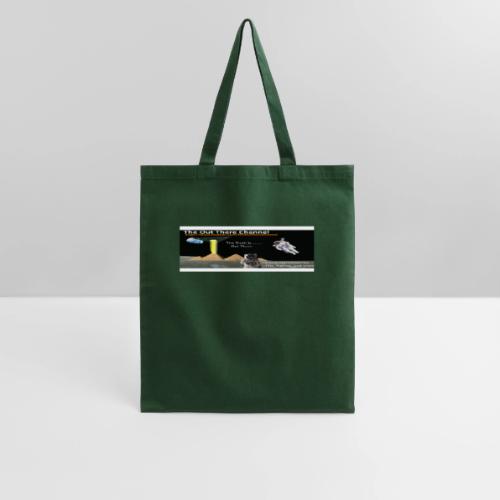UFO Pyramids TheOutThereChan with large crew back - Tote Bag